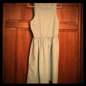 Madewell chambray dress.